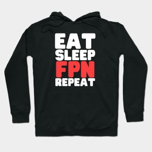 Eat Sleep Family Practice Nurse Repeat Hoodie